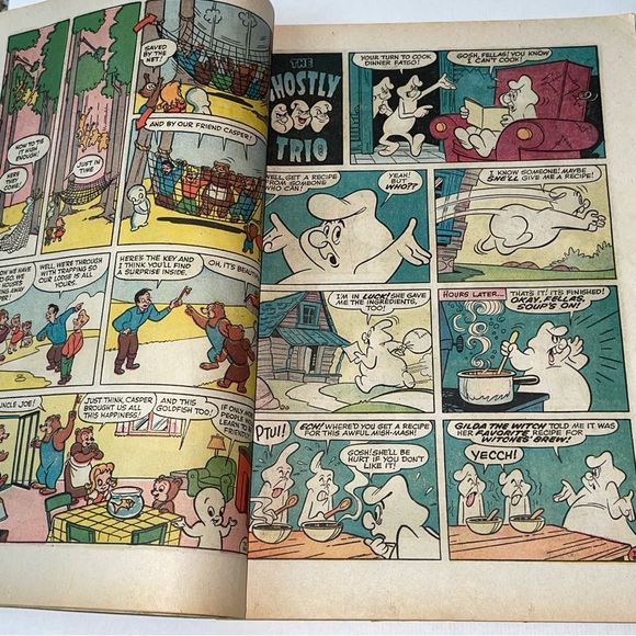 VINTAGE CASPER THE FRIENDLY GHOST Feb #7 1965 Silver Age Comic - Picture 4 of 8